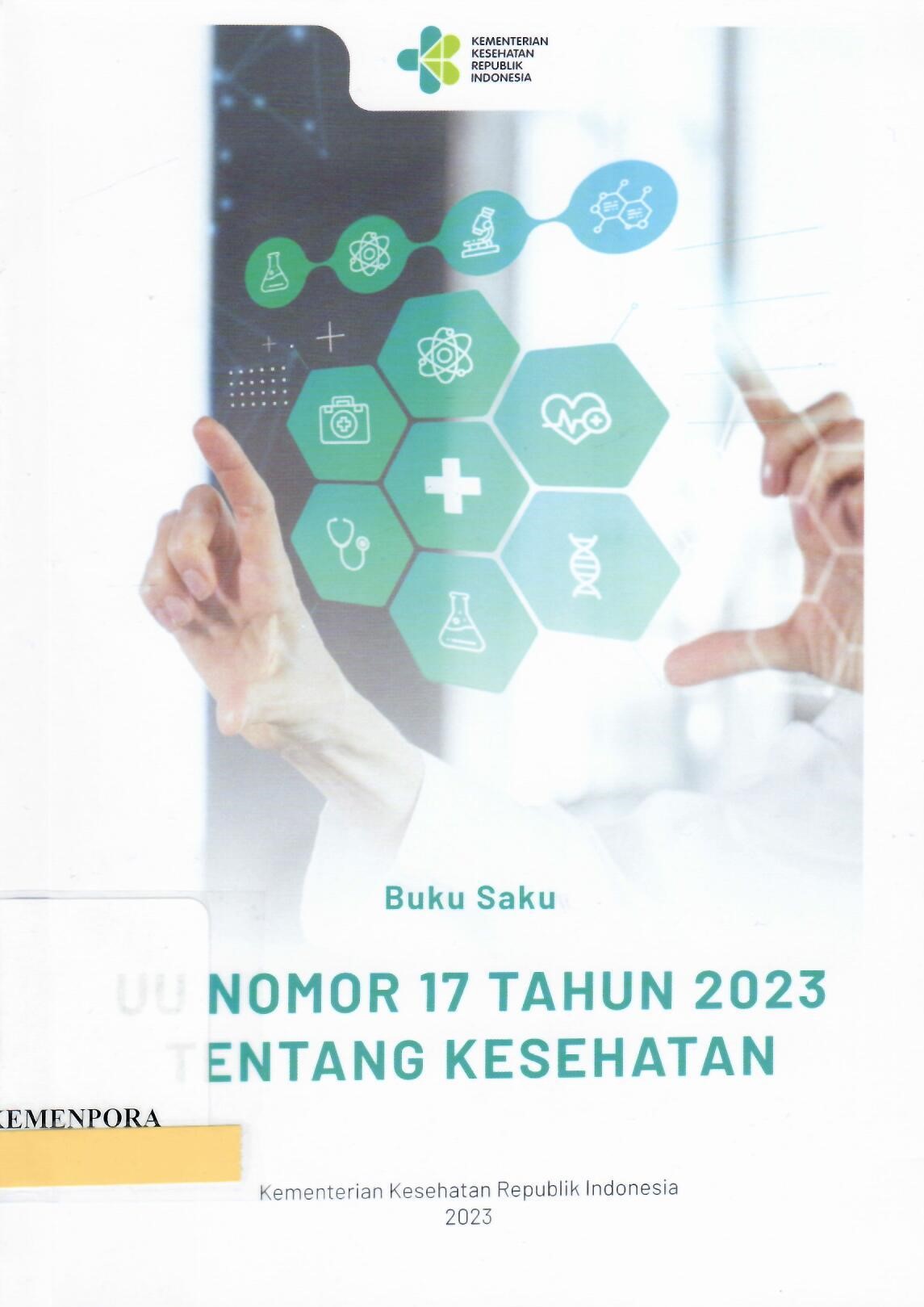 Buku Saku UU Nomor 17 Tahun 2023 Tentang Kesehatan