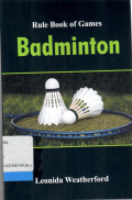 Rule Book of Games Badminton