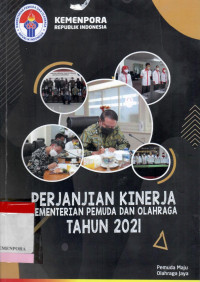 Perjanjian Kinerja Kementerian Pemuda dan Olahraga Tahun 2021