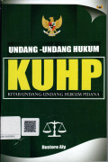 Undang-Undang Hukum KUHP (Kitab Undang-Undang Hukum Pidana)