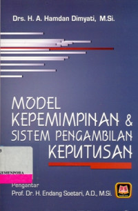 Model kepemimpinan & sistem pengambilan keputusan