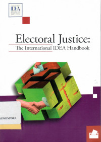 Electoral Justice : The International IDEA Handbook