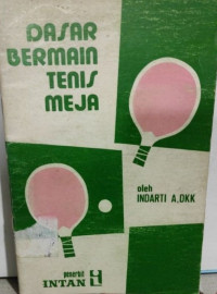 Dasar bermain tenis meja