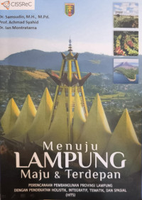 Menuju Lampung Maju & Terdepan