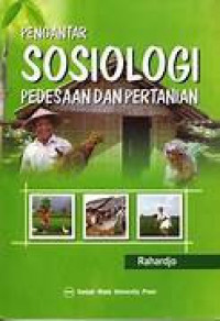 Pengantar Sosiologi Pedesaan dan Pertanian