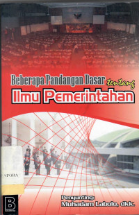 Image of Beberapa pandangan dasar tentang ilmu pemerintahan