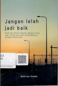 Image of Jangan Lelah Jadi Baik