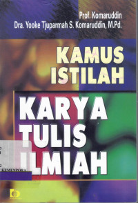 Image of Kamus Istilah Karya Tulis Ilmiah