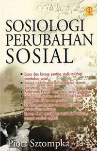 Image of Sosiologi perubahan sosial