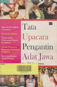 Image of Tata upacara pengantin adat jawa