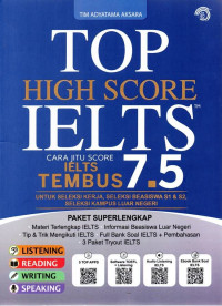 Image of Top High Score IELTS Cara Jitu Score IELTS Tembus 7.5