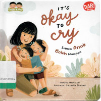 Image of It's Okay to Cry : Semua Anak Boleh Menangis